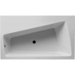 Duravit 700271000000090 Bathtub Paiova Monolith 1700x1000mm white corner ri. w.integr.panel US