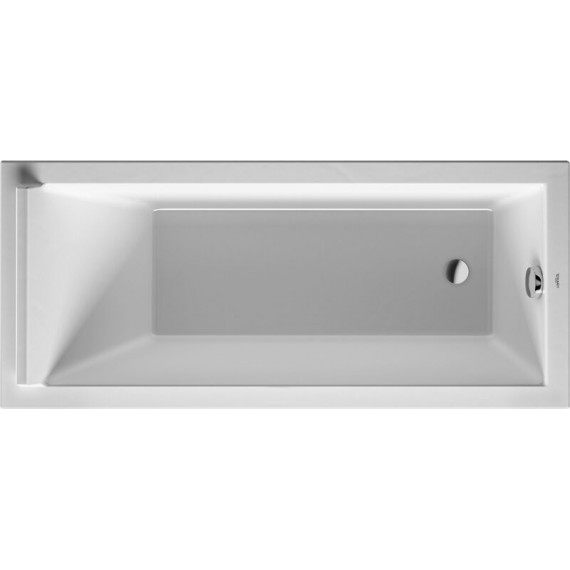 Duravit 700333000000090 Bathtub Starck New 1600x700mm white built-in