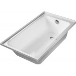 Duravit 700405000000090 Bathtub D-Code 60x32 white with tile flange drain right