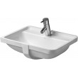 Duravit 0302490030 Vanity basin 49 cm Starck 3 white 3 tap holes undercounter model