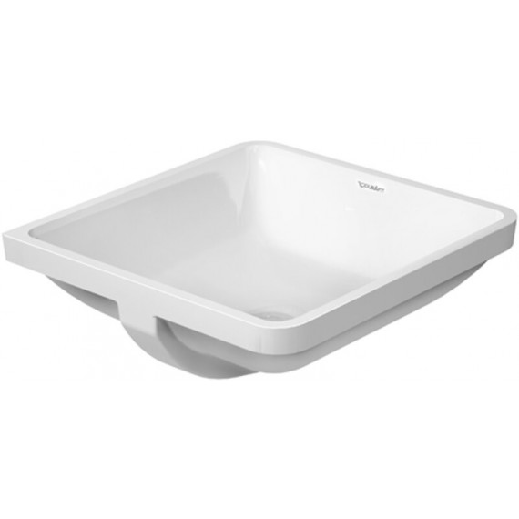 Duravit 0305430000 Vanity basin 43cm Starck 3 white undercounter model wo tap platform