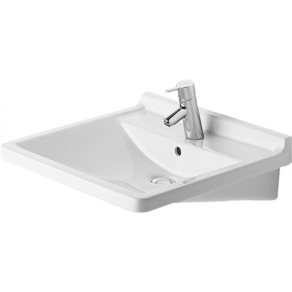 Duravit 0309600030 Washbasin Vital 60 cm Starck 3 white handicapped with of 3th