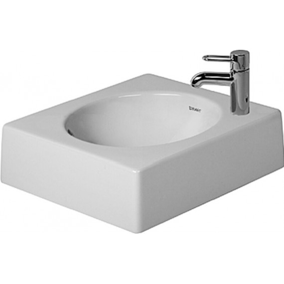 Duravit 0320420009 Above counter basin 42 cm Architec white q-ic with of th l. punched