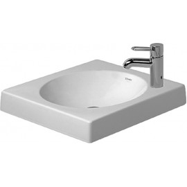 Duravit 0320500008 Above counter basin 50 cm Architec white q-ic wo of th r. punched