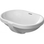 Duravit 0336430000 Undercounter basin 43 cm Foster white w.overflow wo tap platform