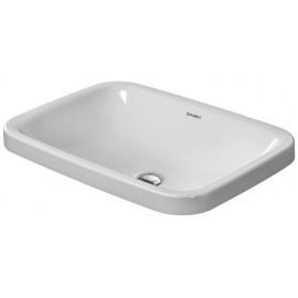 Duravit 0372600000 Vanity basin 60 cm DuraStyle white countertop wo OF wo TP