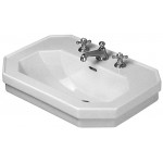 Duravit 0438700000 Washbasin 700mm 1930 white with OF with TP 1 TH