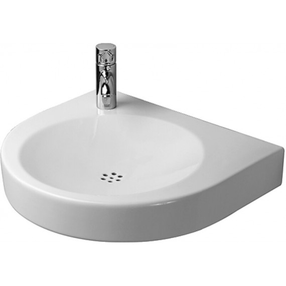 Duravit 0443580023 Washbasin 580mm Architec H70 white wo OF TH left SDH right