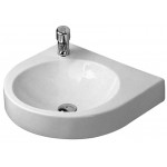 Duravit 0449580023 Washbasin 580mm Architec white wo OF TH left SDH right