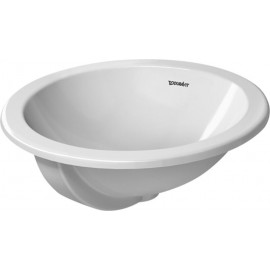 Duravit 0468470000 Vanity basin 47 cm Architec white wo tap-plate with overflow