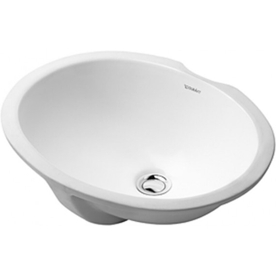 Duravit 0481570000 Vanity basin 57 cm Papatya White