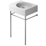 Duravit 0684600000 Washbasin 60 cm Scola white bowl left side with overflow