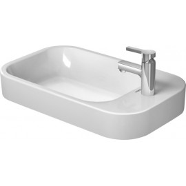 Duravit 2317650000 Above counter basin 65 cm white Happy D.2 w.OF TP lat. 1 TH