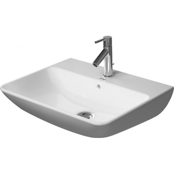 Duravit 2335600030 Washbasin 600mm ME by STARCK white with OF with TP 3 TH