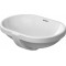 Duravit 03364300001 Undercounter basin 43 cm Foster white w.overflow wo tap platform