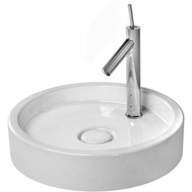 Duravit 03864700281 Wash bowl round Starck 1 47cm white wo of wo th ground WGL