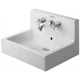 Duravit 04536000251 Washbasin 60 cm Vero white with back panel and 3 TH ground WGL