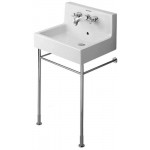 Duravit 04536000251 Washbasin 60 cm Vero white with back panel and 3 TH ground WGL