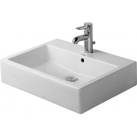 Duravit 04546000871 Washbasin 600mm Vero white with of with tp 3 th WG