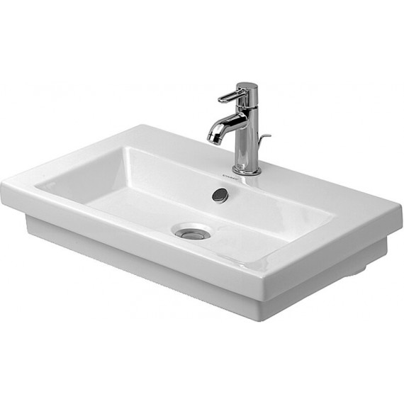 Duravit 04916000001 Washbasin 60 cm 2nd floor white with of with tp 1 th WGL