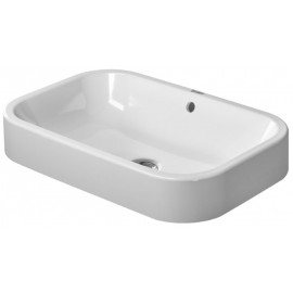 Duravit 23146000001 Washbowl 60 cm Happy D.2 white with OF wo TP WonderGliss