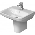 Duravit 23195500001 Washbasin 55 cm DuraStyle white with OF. with TP 1 TH WonderGliss