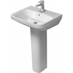 Duravit 23195500001 Washbasin 55 cm DuraStyle white with OF. with TP 1 TH WonderGliss