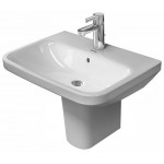 Duravit 23196000001 Washbasin 60 cm DuraStyle white with OF. with TP 1 TH WonderGliss