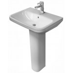 Duravit 23196000001 Washbasin 60 cm DuraStyle white with OF. with TP 1 TH WonderGliss