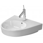 Duravit 23236000271 Washbasin 60 cm Starck 2 white with OF with TP 1 TH ground WGL