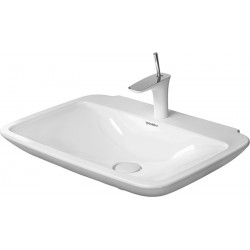 Duravit 27017000001 Washbasin 70 cm PuraVida white wo of with tp 1 th deep WGL