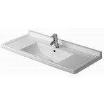 Duravit 0304100000 Furniture washbasin 105 cm Starck 3 white with OF with TP 1 TH