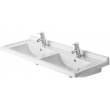 Duravit 0332130030 Double furniture washbasin 130 cm Starck 3 white with OF 1 TH