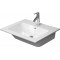 Duravit 2336630030 Furniture basin 630mm ME by STARCK white with OF with TP 3 TH