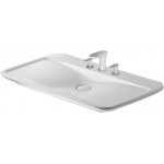 Duravit 03711000001 Furniture washbasin 100 cm PuraVida white without of with tp 1th WGL