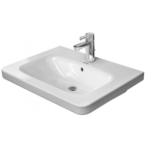 Duravit 23206500001 Furniture basin 65 cm DuraStyle white with OF. with TP 1 TH WGL