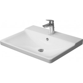 Duravit 23326500001 Furniture basin 650mm P3 Comforts white with OF with TP 1 TH WGL