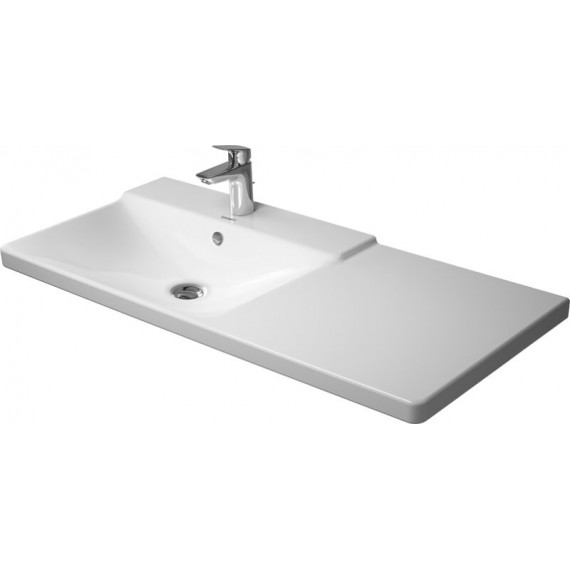 Duravit 23331000001 Furn. washbasin 1060mm P3 Comforts white B-le. w.OF w.TP 1 HL WGL