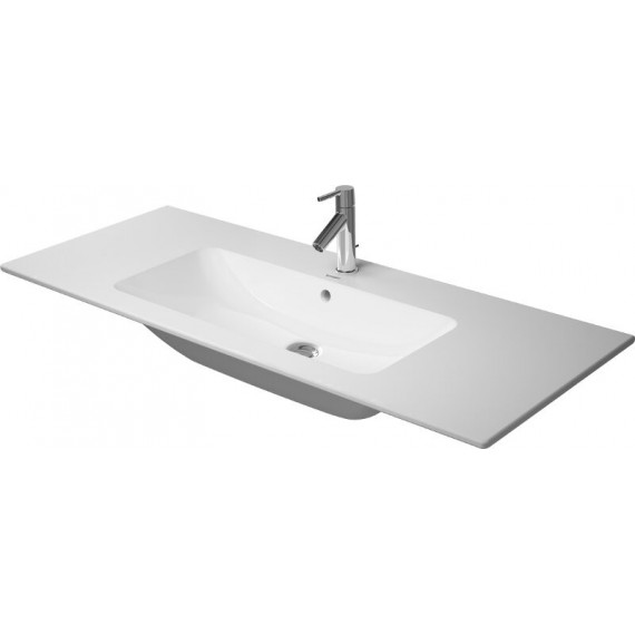 Duravit 23361200001 Furniture basin 1230mm ME by STARCK white with OF with TP 1 TH WGl