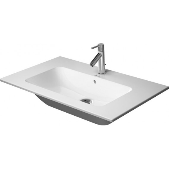 Duravit 23368300001 Furniture basin 830mm ME by STARCK white with OF with TP 1 TH WGL