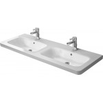 Duravit 23381300001 Double furniture washbasin 1300mm DuraStyle white w.OF w.TP 1 TH WGL