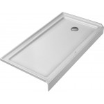 Duravit 720142000000090 Shower tray Architec 60x30 white w.integr.panel a.flange drain right