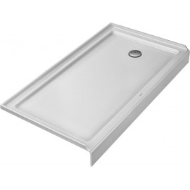 Duravit 720144000000090 Shower tray Architec 60x32 white w.integr.panel a.flange drain right