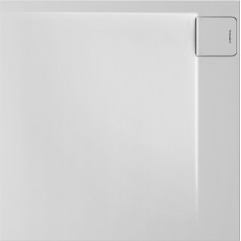 Duravit 720154000000090 Shower tray P3 Comforts 900x900mm white square corner right us-ver