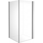 Duravit 770009000010000 Shower screen OpenSpace B 985x985mm transparent glass for tap right