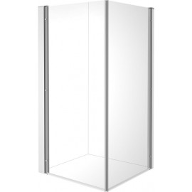 Duravit 770009000100000 Shower screen OpenSpace B 985x985mm transp.a.mirror glass for tap le.