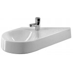 Duravit 0764650000 Handrinse basin 65cm Architec white diagonal model basin on left