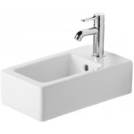 Duravit 07022500001 Handrinse basin 25 cm Vero white with overflow 1 tap hole