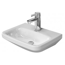 Duravit 07084500001 Handrinse basin 45 cm DuraStyle white wo OF with TP 1 TH WGL