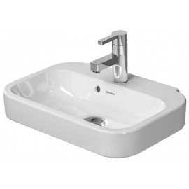 Duravit 07095000001 Handrinse basin 50 cm Happy D.2 white with OF with TP 1 TH WGL